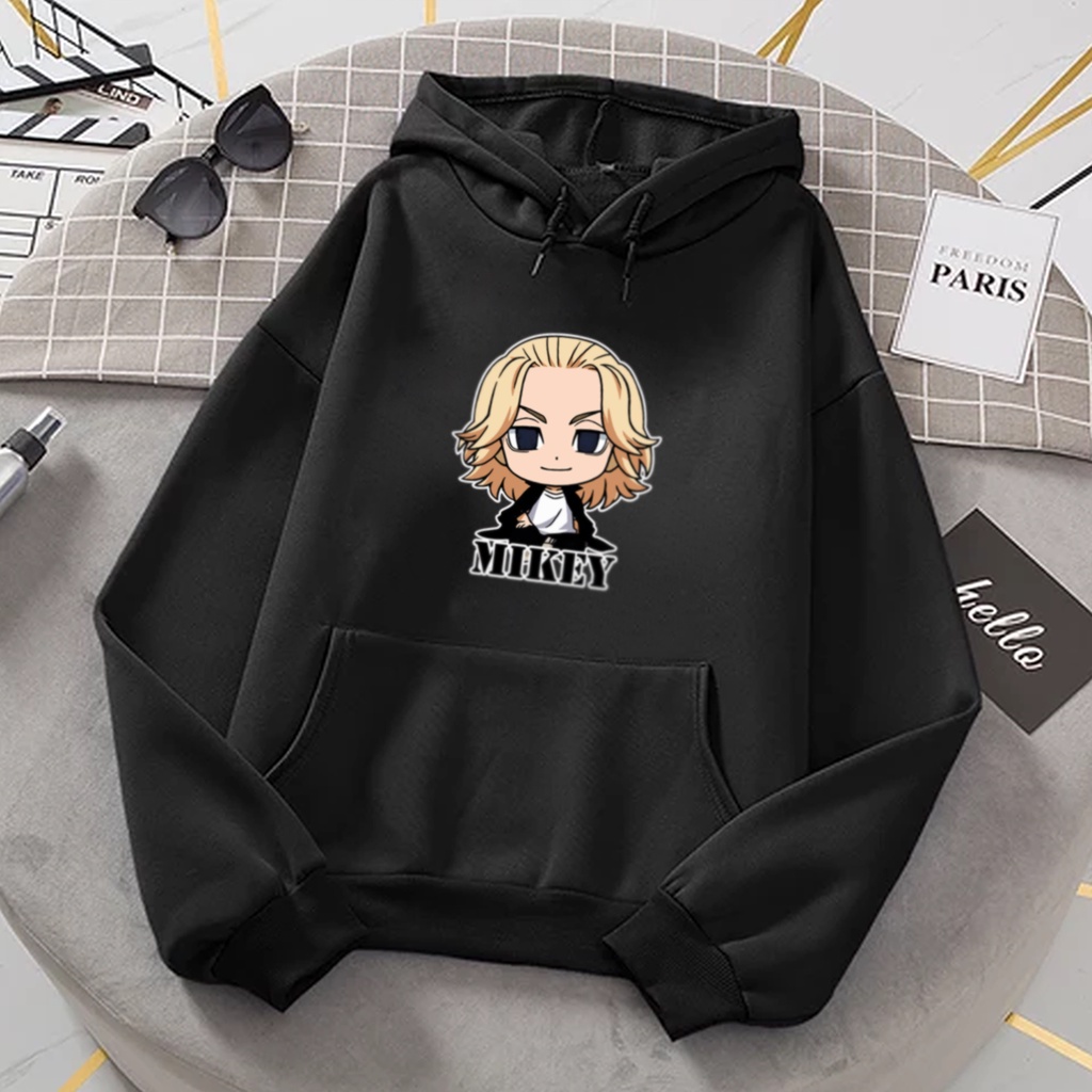 Sweater hoodie anak perempuan MIKEY suwiter anak cewek anime