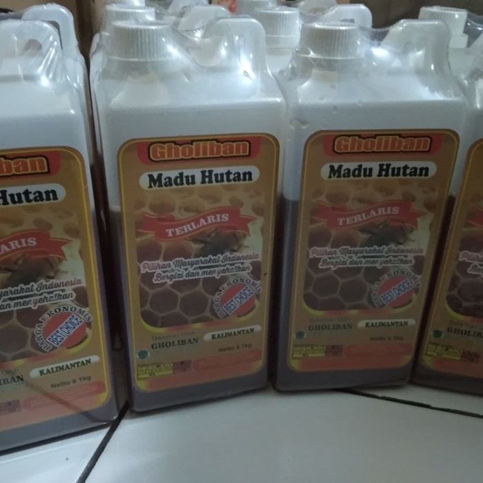 

madu kalimantan GHOLIBAN plus bee pollen dan royal jelly 1kg