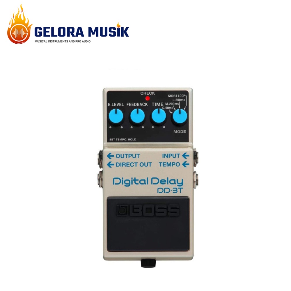 Efek Gitar Sound Boss DD-3T Digital Delay w/Tap Tempo