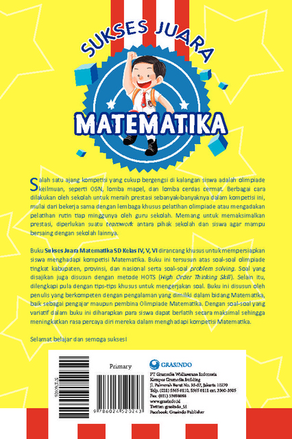 571760036 Sukses Juara Matematika Sd Kelas Iv V Vi Shopee