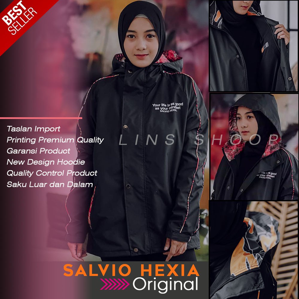 Jaket Gunung Wanita Outwear Wanita Jaket Parasut Wanita Salvio Hexia Original Cewek