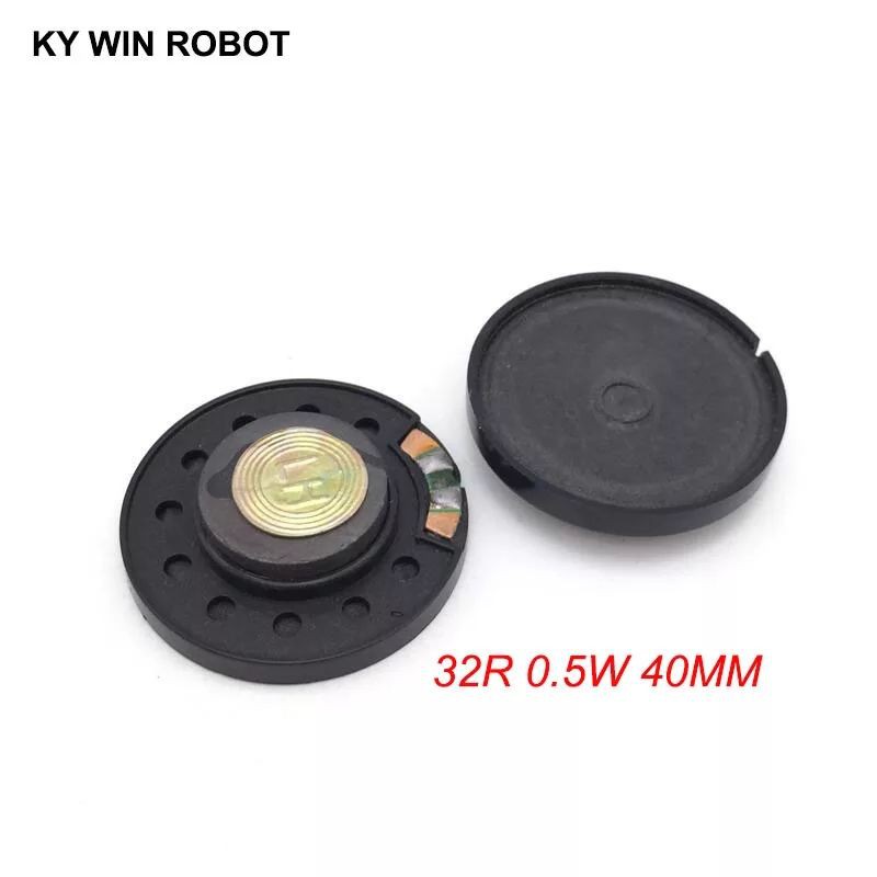 Speaker 32 Ohm 0.25 Watt 0.5W 32R Diameter 40MM