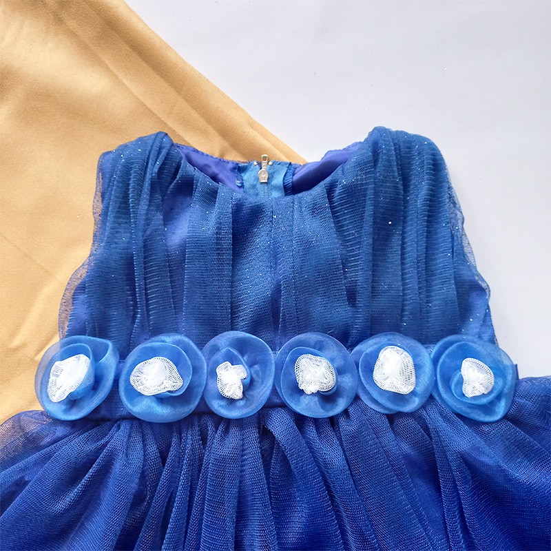 Baju Bayi Perempuan Gaun Balita Dress Bayi 0 6 12 bulan Princess Ulang Tahun Pesta Brukat Promo KA108