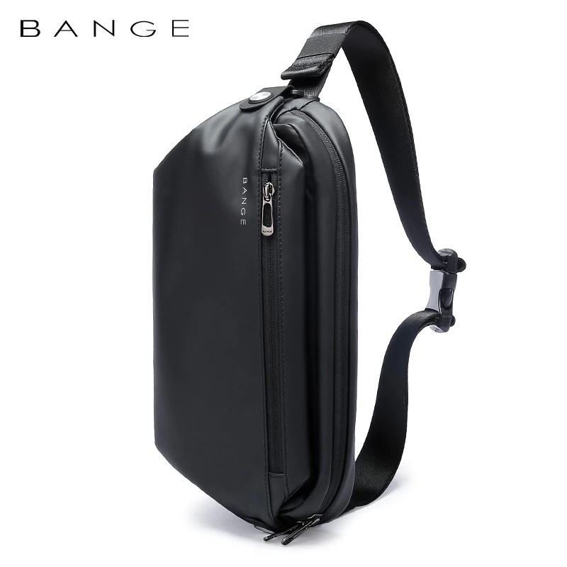 BG7532 Tas Selempang Bange Sling Shoulder Chest Bag Pria Cowok Ringan