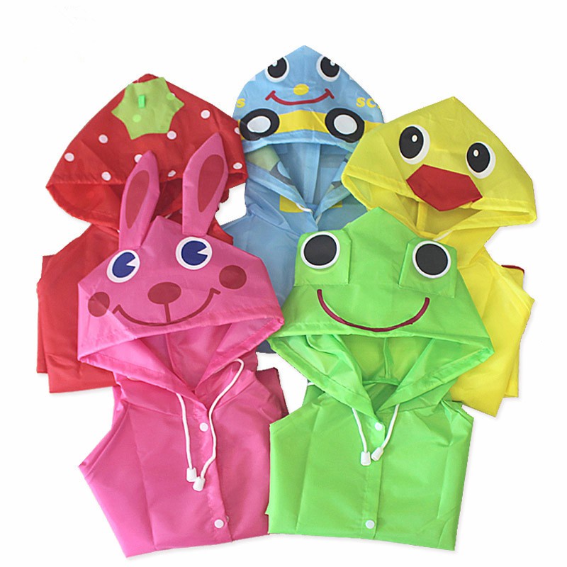 Funny Raincoat / Jas Hujan Anak - Jas Hujan Anak Karakter Lucu