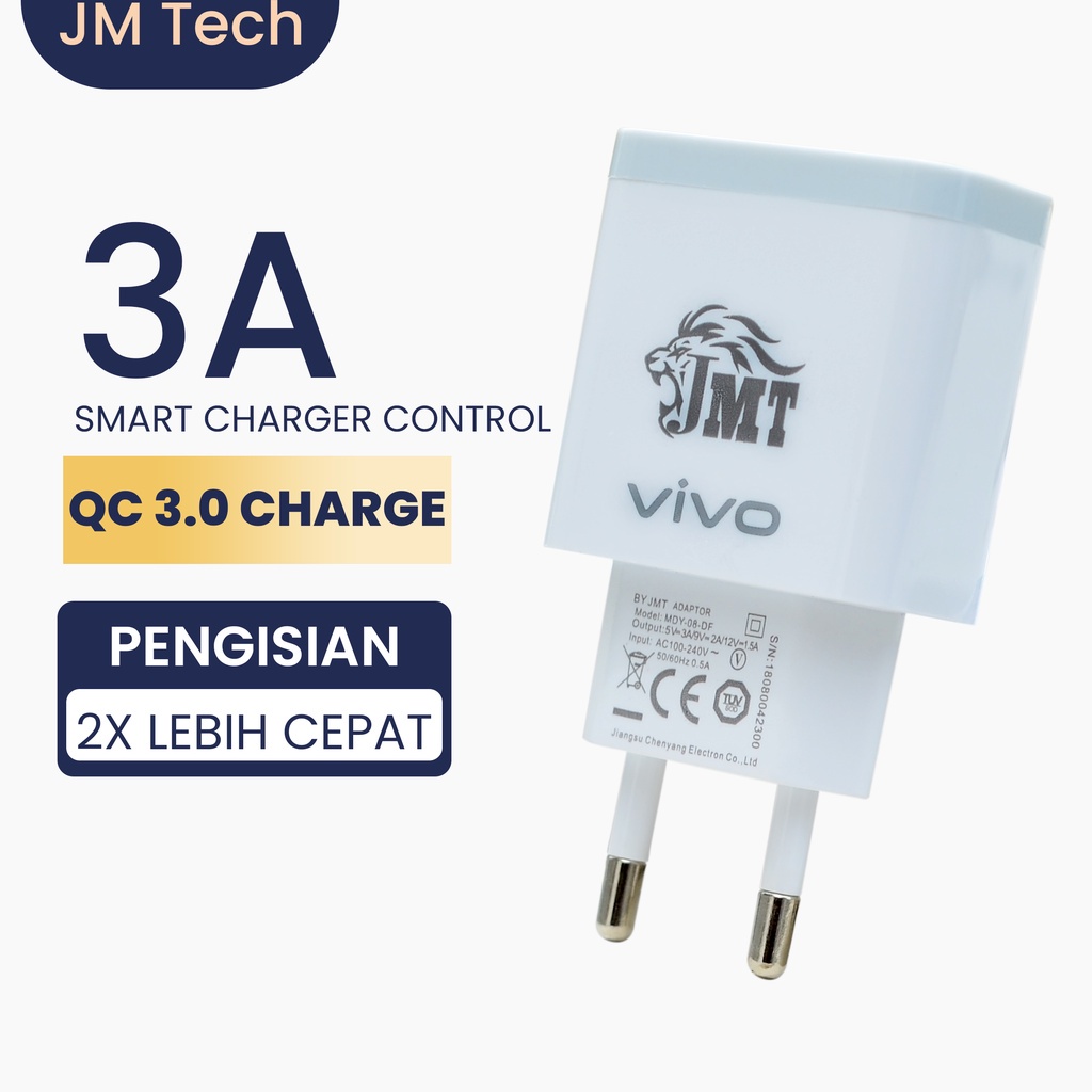 Charger vivo/ BATOK JMT ORI CHARGER VIVO 1USB