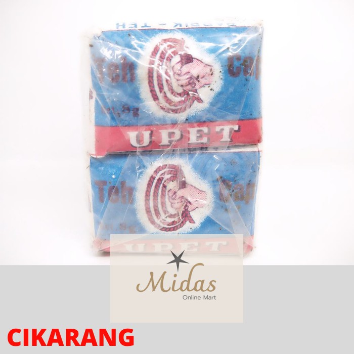 

Teh Upet Biru khas Cirebon 8gr ( Produksi Cv Sariwangi )