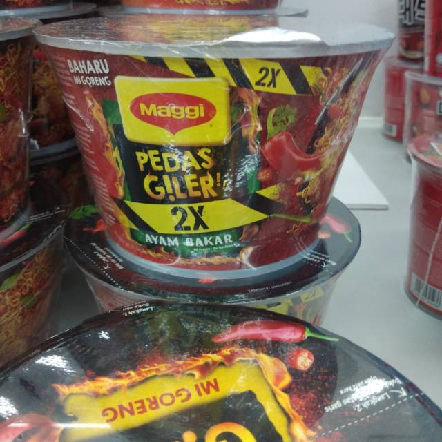 MIE GILER PEDAS 2X BOWL