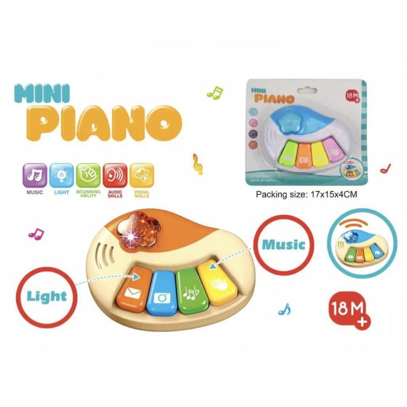 piano mini mainan anak