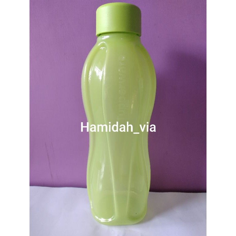 Botol Minum Eco Bottle 750 ml Hijau Tutup Ulir Tuppy