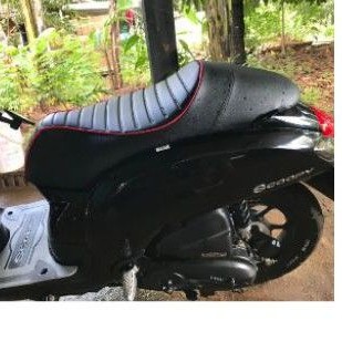 jok Honda Scoopy single seat - Jok custom scoopy caferacer