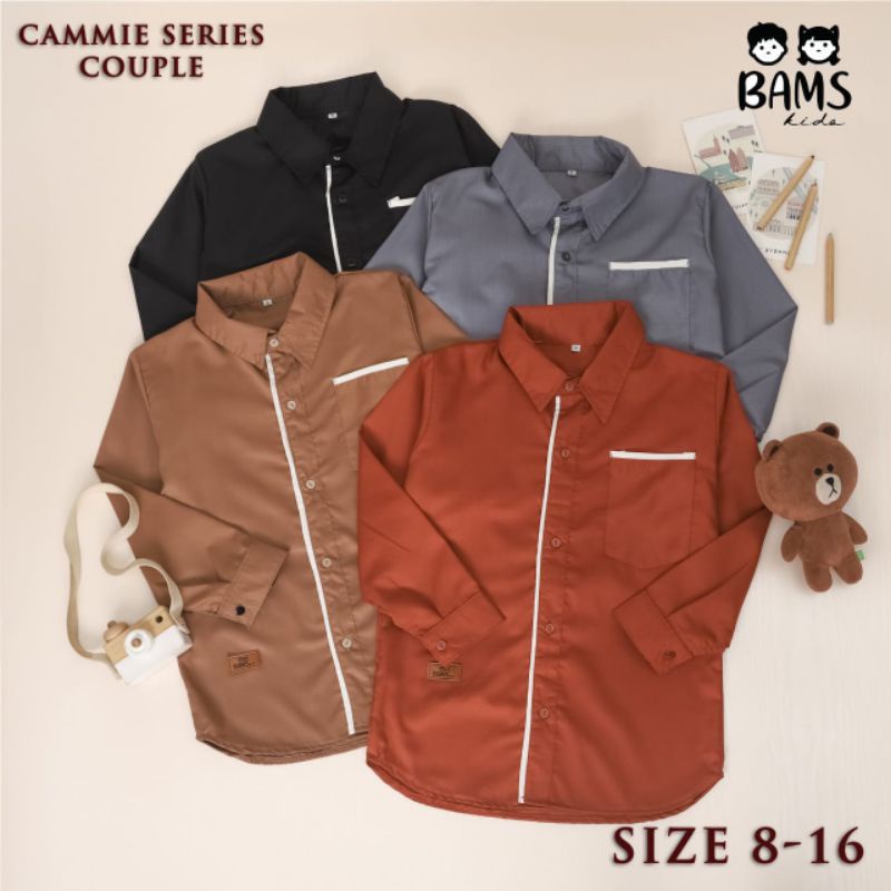 Afsheenastore Kemeja Anak Laki Laki Cammie By bams