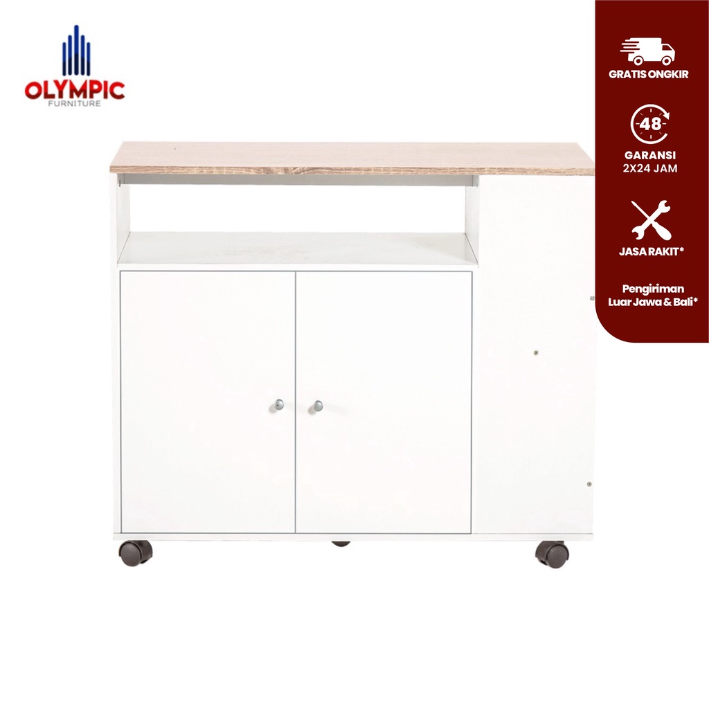 Olympic Drawer Trolley / Laci Rak Penyimpanan / Meja Drawer - DTR Rubik