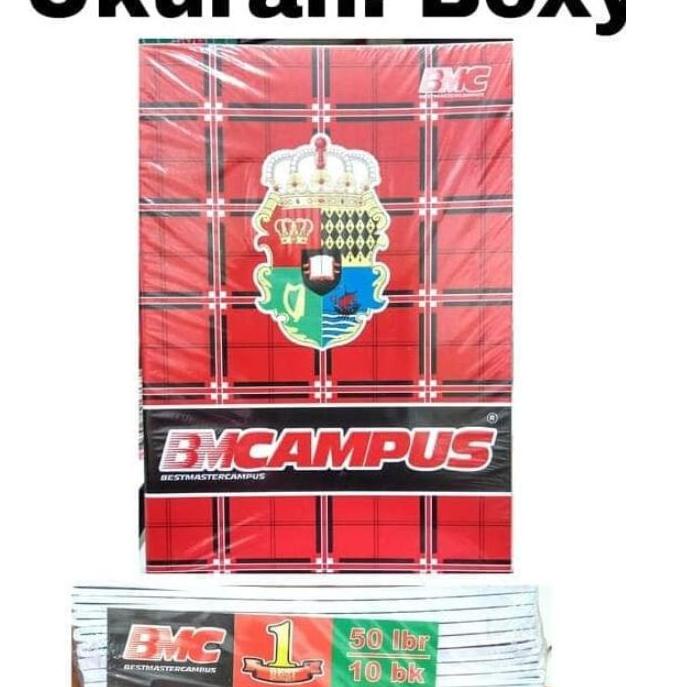 

ツ BUKU TULIS CAMPUS 50 LEMBAR BOXY PACK - 10 BUKU New