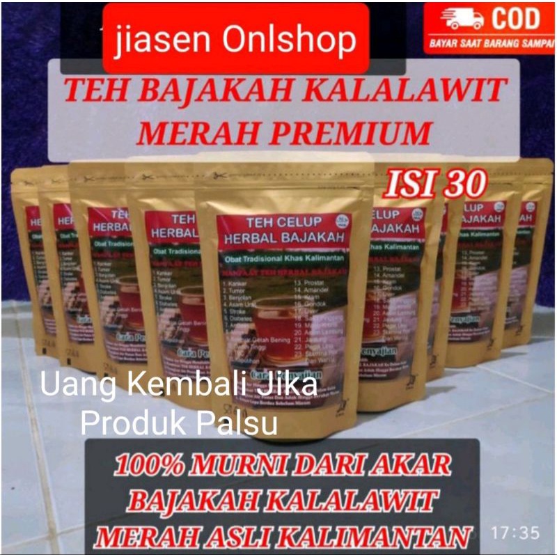 

Teh Bajakah Merah isi 30pcs 100% Asli Kalimantan