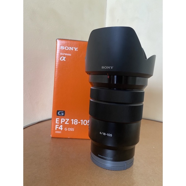 Lensa Mirorrless E Mount 18 105mm F4 For Sony Lensa Wide Lensa Zoom Sony Lensa Sony Apsc Shopee Indonesia