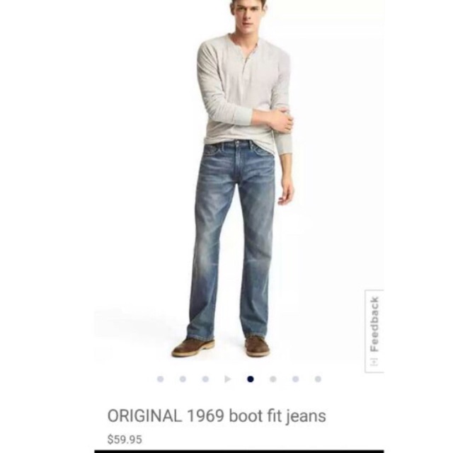 gap original fit jeans