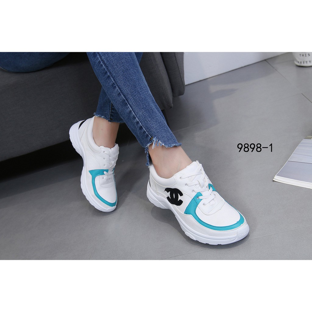 SEPATU Chanel Sneaker 9898-1 an