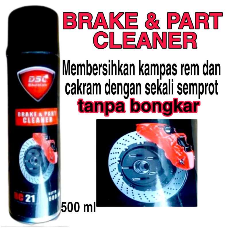 pembersih kampas rem mobil motor disc brake part cleaner