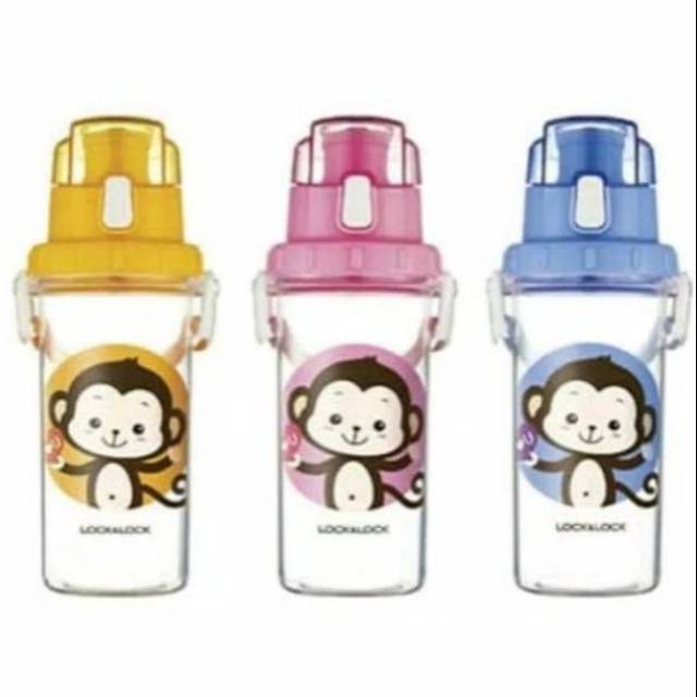 Lock n Lock Kids Bottle 600ml botol minum anak lucu