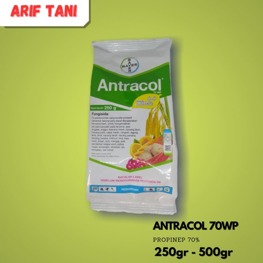 Fungisida Antracol 70 Wp Zinc Kemasan Pabrik 250 Gram