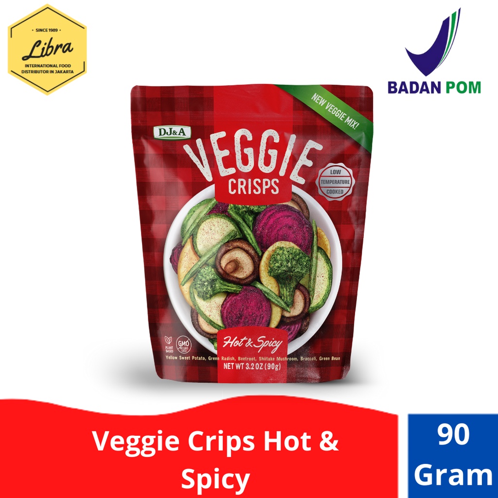 

DJ&A Veggie Crips Hot & Spicy
