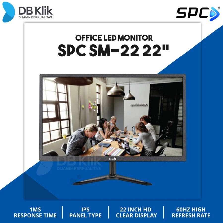 LED Monitor SPC SM-22 21.5 Inch 60Hz IPS FHD HDMI