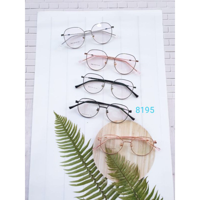 FRAME KACAMATA 8195 MINUS ANTIRADIASI BLUERAY