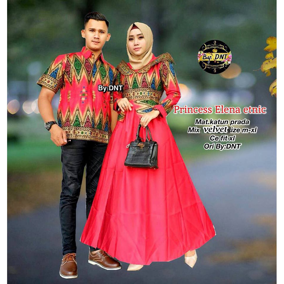 Couple Princes Elena Etnic Termurah