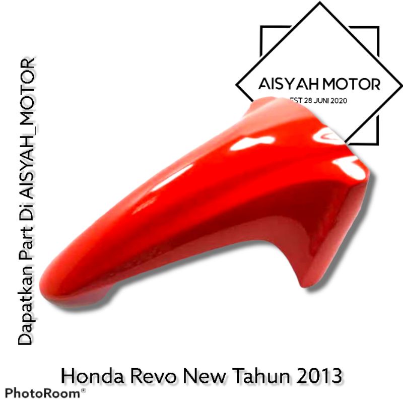 Spakbor Depan Honda Revo Absolute New Warna Merah Cabe Tahun 2011-2013