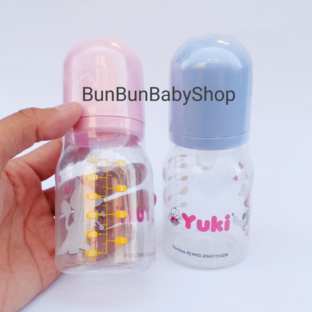 120ml YUKI Botol Susu Bayi Anak Murah Perlengkapan Bayi Baru Lahir Newborn Peralatan Makan Baby Asi