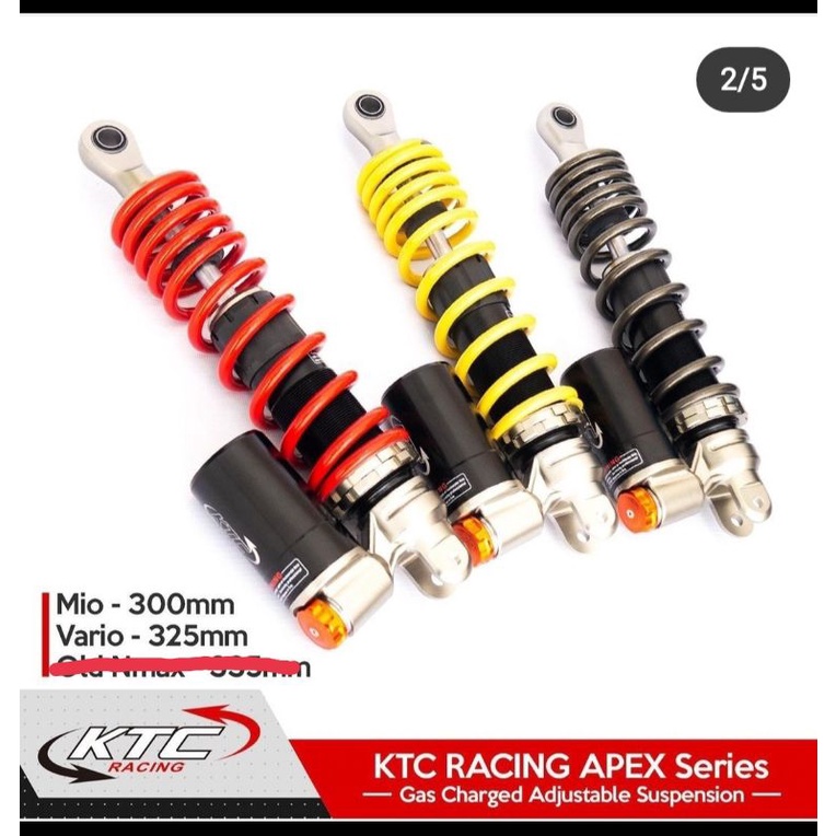 shock breaker tabung bawah ktc racing Mio vario