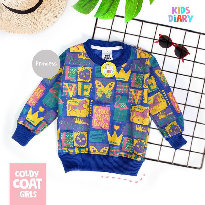 Sweater Coldy Coat Girls Kids Diary