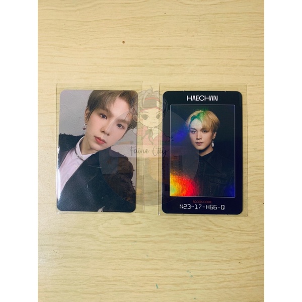 NCT 2020 RESONANCE PT 2 ARRIVAL PHOTOCARD PC SHOTARO ARRIVAL HAECHAN ACCESS CARD