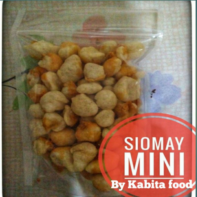 

Cemilan siomay mini
