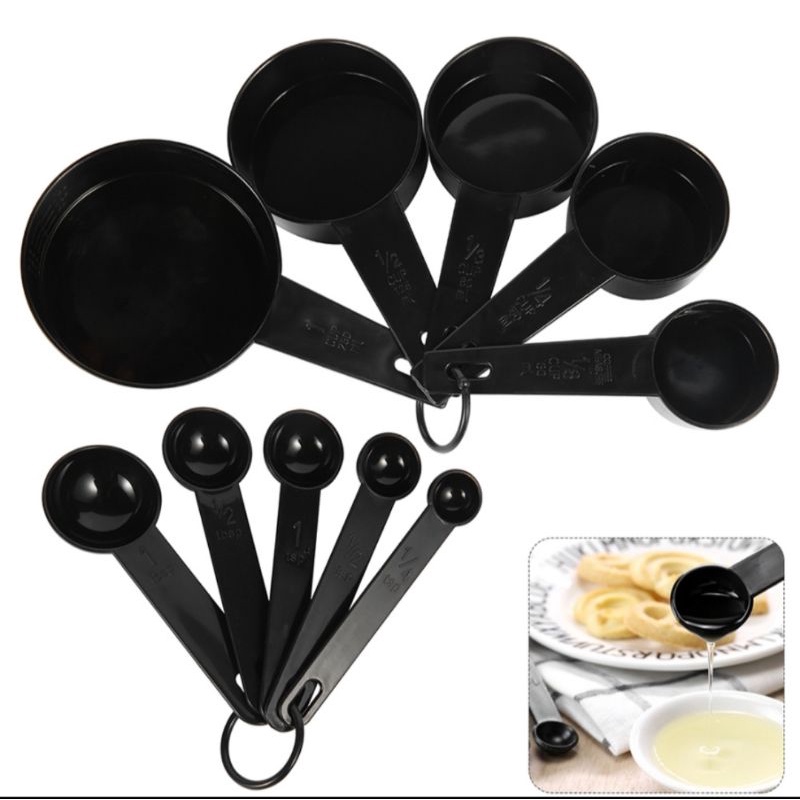 MEASURING CUP AND SPOON SENDOK TAKAR SET