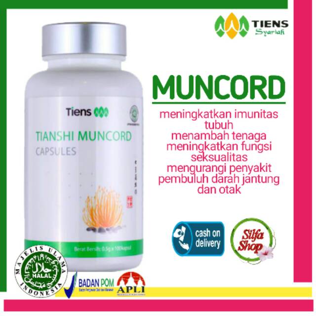 

Herbal Muncord isi 100kapsul / Imunitas dan tenaga tubuh serta kekebalan lelaki jantan tahan lama