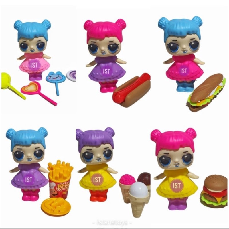 MAINAN ANAK BONEKA LOOL MC SURPRISE MO01 FAST FOOD