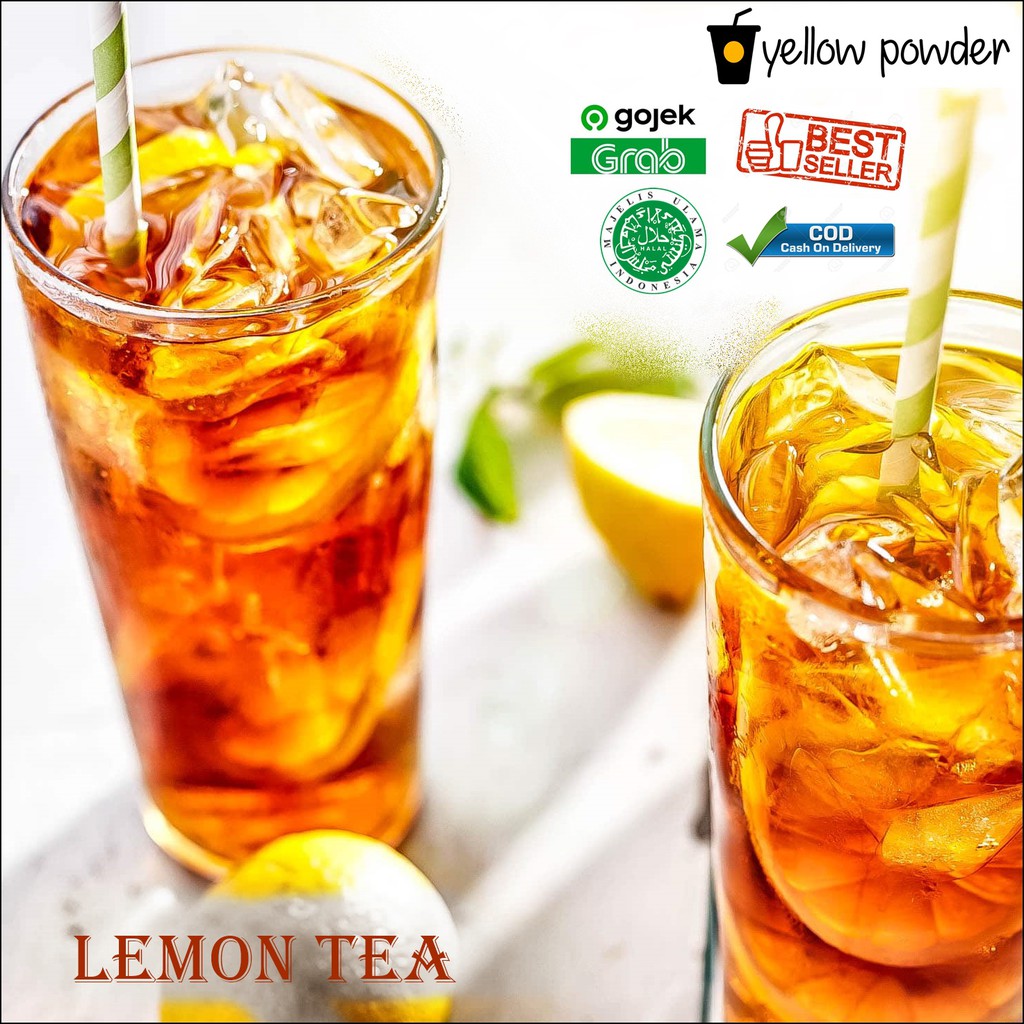 

Bubuk minuman Lemon Tea 1 Kg / Powder Lemon Tea Kiloan / Bubuk Minuman Lemon Tea