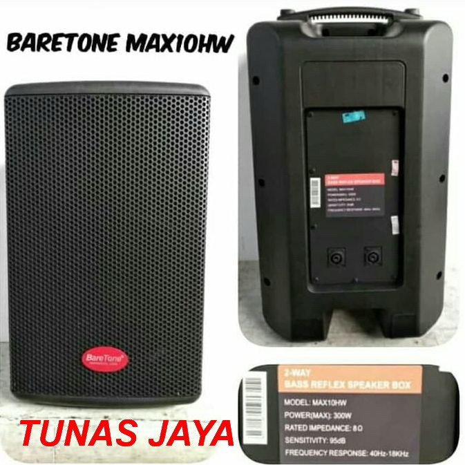 Speaker Pasif Bareton Max 10 HW