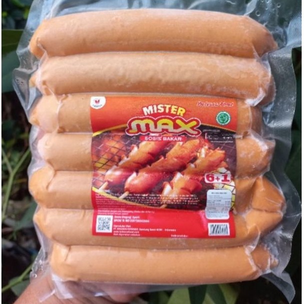

Sosis Bakar Jumbo Mister Max isi 7