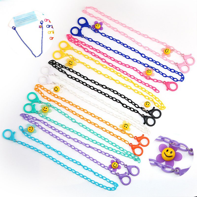 Tali Rantai Masker Flower 70 cm