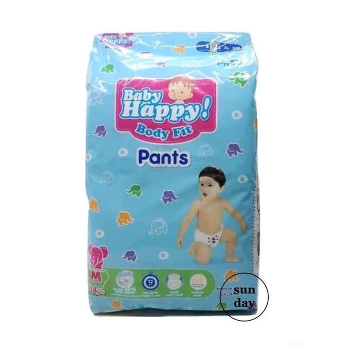 Popok Pampers Baby Happy Pants ukuran M,L,XL (HOT PROMO) - L30