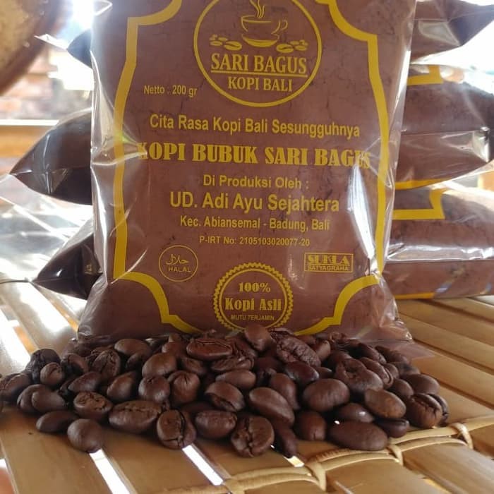 Kopi Bali Bubuk Robusta Sari Bagus Coffee