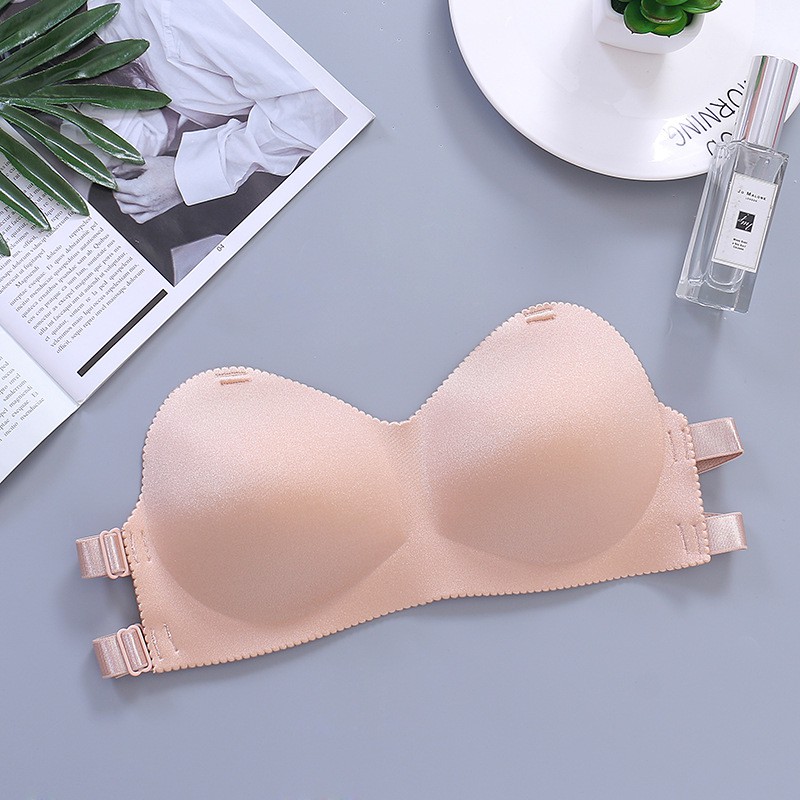 *ALIBABA1688*COD Bra Kemben Wanita Model Tanpa Kawat Plus Tali Penggait Dengan Bahan Halus