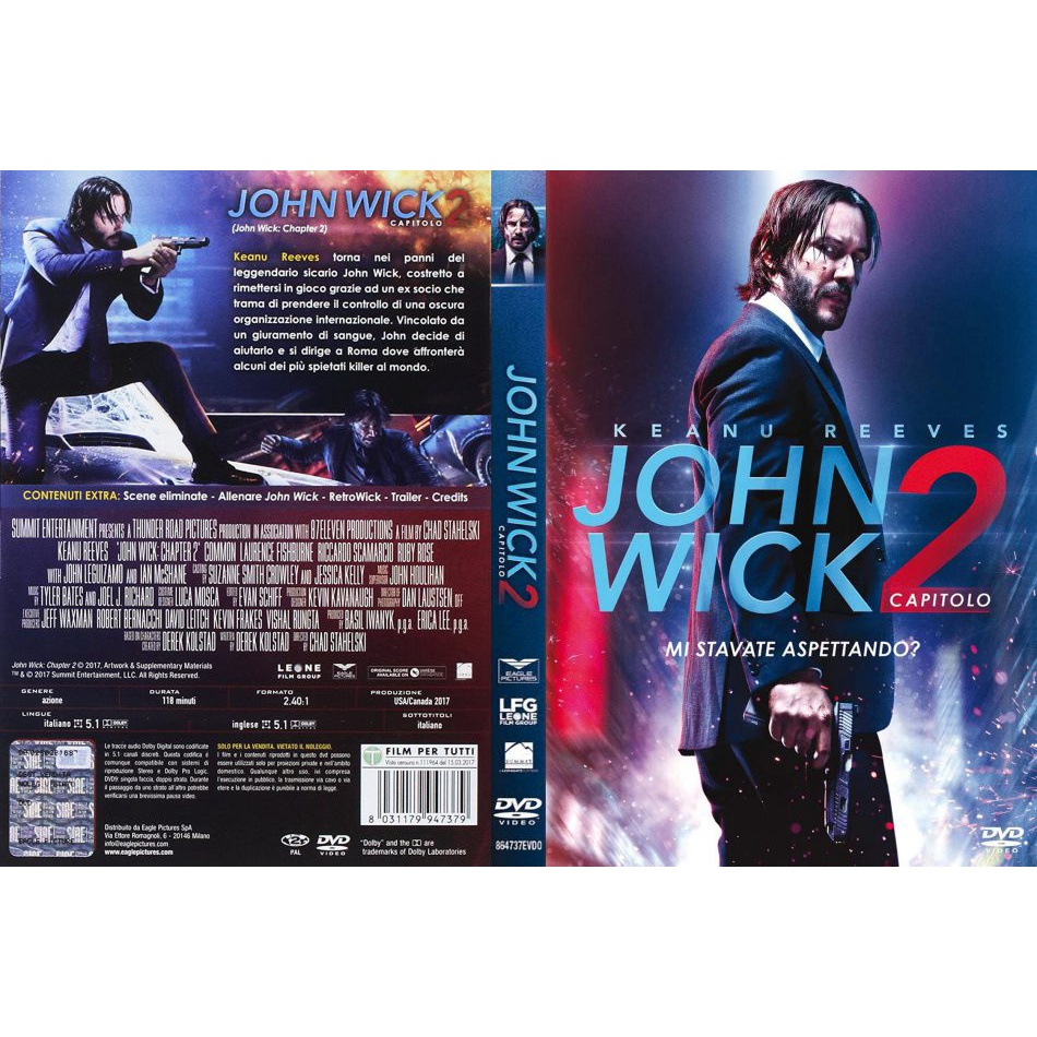 Kaset Dvd Terbaru John Wick Chapter 2