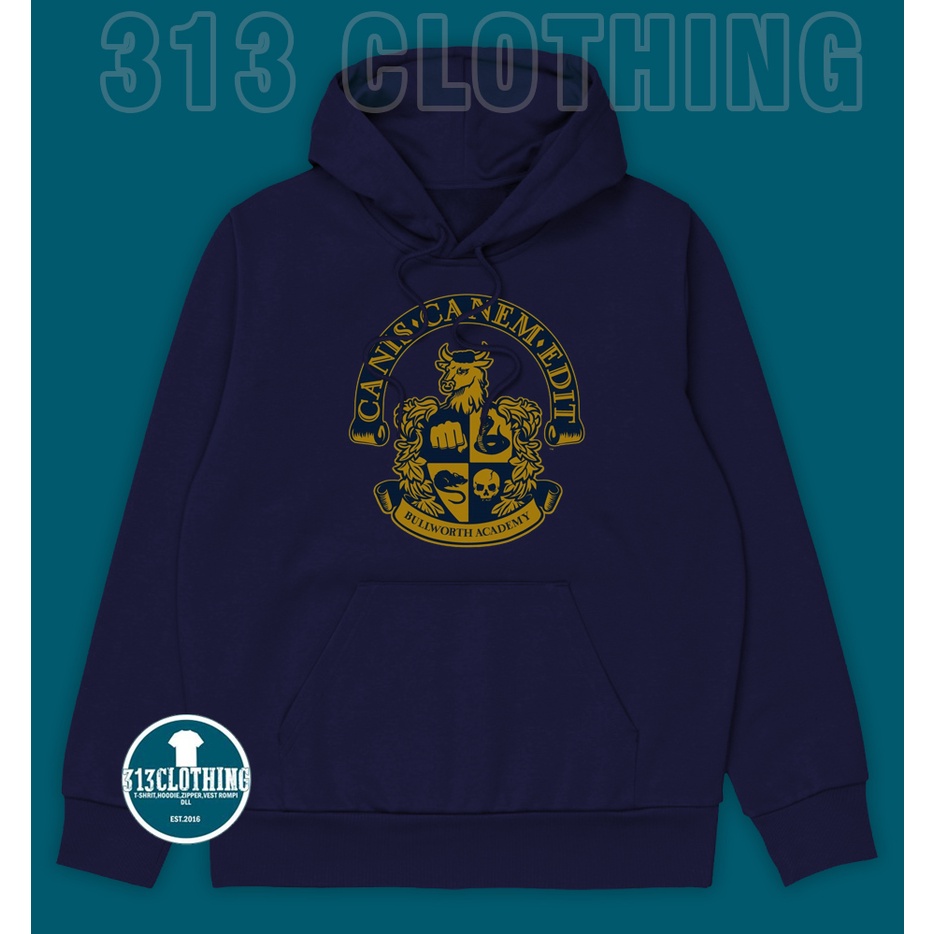 Jaket Hoodie Bullworth Academy Bully Hoodie Sweater Bullworth Academy Hoodie Bully