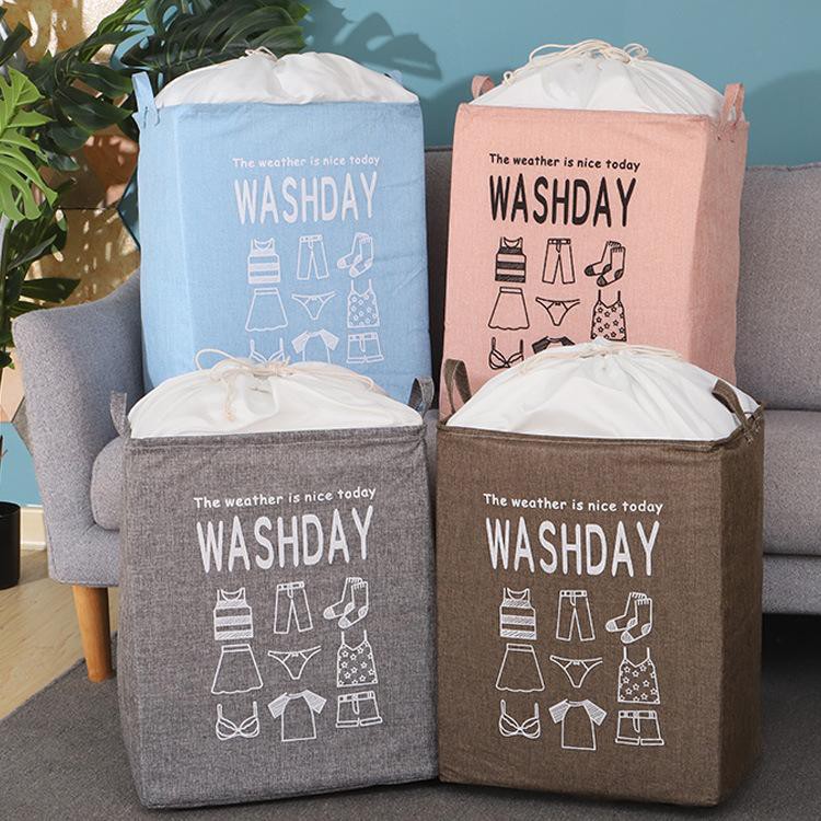 Tas Laundry Bag WashDay Keranjang Cuci Baju Multifungsi