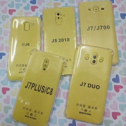 OBRAL ..!! Silikon Bening Anti Krek Samsung J100 J12016 J2 J2 core J2 Prime J32016 J3pro J500 J510 J4plus J62018 J700 J7plus J7Duo  J82018