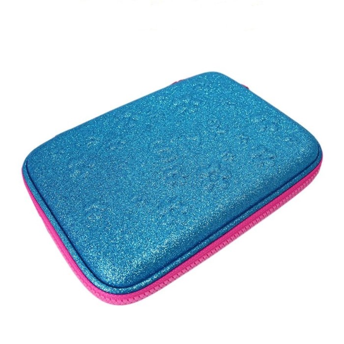 

Produk Unggulan Tempat Pensil My Style Tm 2170 Blue Glitter Flower Hardtop Pencil Case Trendi